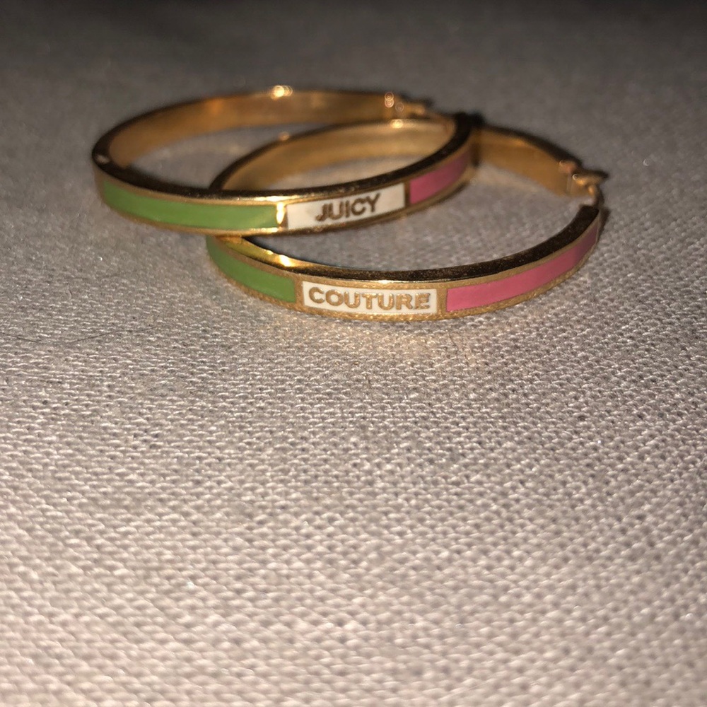 Juicy Couture hoop earrings